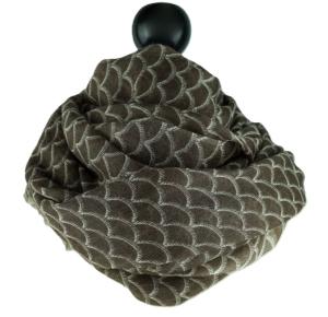 AHMADDY Kaschmir Schal natur braun